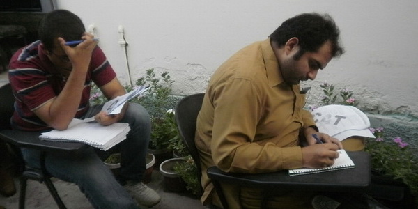 Khawaja during practice test
